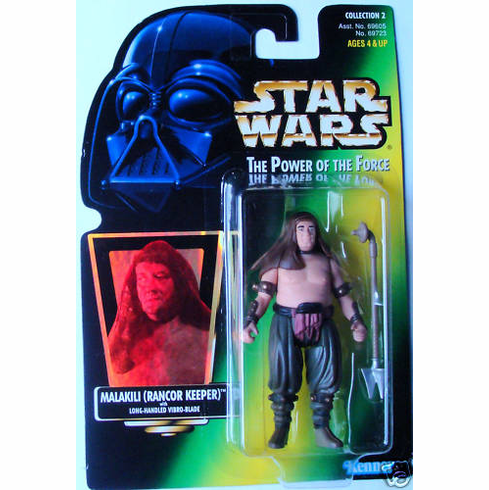 Star Wars The Power of the Force Malakili (Rancor Keeper) Action Figure