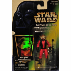 Star Wars The Power of the Force Nien Nunb Action Figure