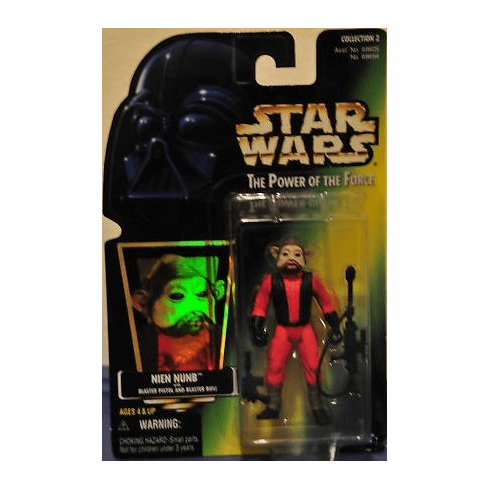 Star Wars The Power of the Force Nien Nunb Action Figure