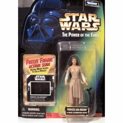 Star Wars The Power of the Force Princess Leia Organa in Ewok Celebration Outfit
