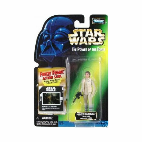 Star Wars The Power of the Force Princess Leia Organa in Hoth Gear Action Figure