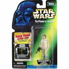 Star Wars The Power of the Force Princess Leia Organa in Hoth Gear Action Figure