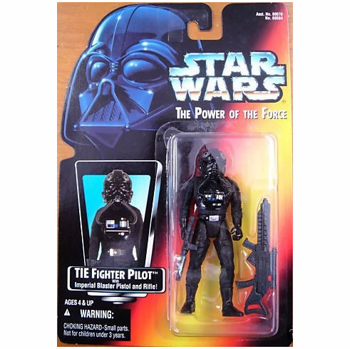 Star Wars The Power of the Force Tie Fighter Pilot Action Figure