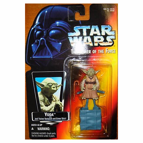 Star Wars The Power of the Force Yoda Action Figure