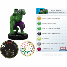 The Incredible HULK Heroclix figure #006 Common Hulk Robot