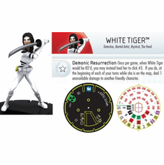The Incredible HULK Heroclix figure #020 Uncommon White Tiger