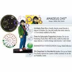 The Incredible HULK Heroclix figure #027 Rare Amadeus Cho