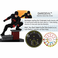 The Incredible HULK Heroclix figure #031 Rare Daredevil
