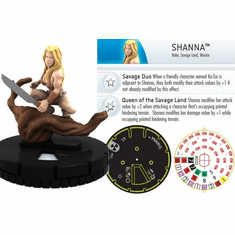 The Incredible HULK Heroclix figure #032 Rare Shanna