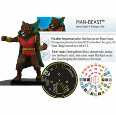 The Incredible HULK Heroclix figure #034 Rare Man-Beast