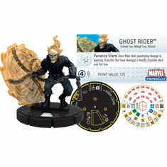 The Incredible HULK Heroclix figure #037 Super Rare Ghost Rider