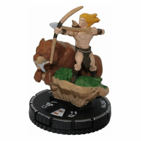 The Incredible HULK Heroclix figure #041 Super Rare Ka-Zar