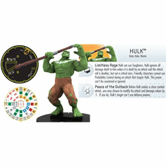 The Incredible HULK Heroclix figure #043 Super Rare Hulk