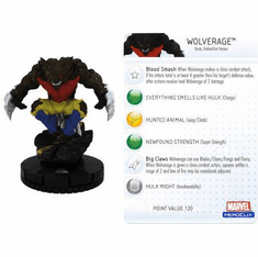 The Incredible HULK Heroclix figure #051 Chase Wolverage
