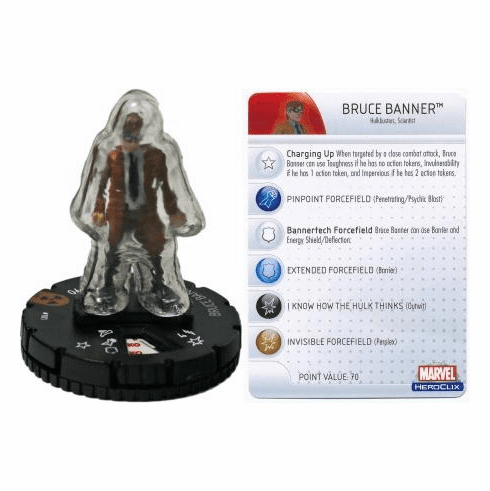 The Incredible HULK Heroclix figure #101 LE Bruce Banner