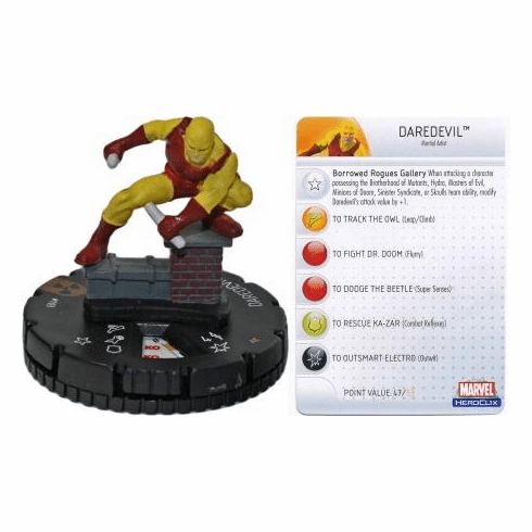 The Incredible HULK Heroclix figure #103 LE Daredevil