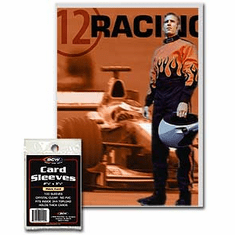 THICK CARD SLEEVES- 2 3/4 X 3 3/4