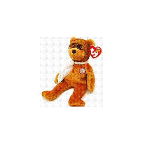 TY Beanie Baby Bearon "Brown" Bear Plush