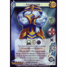UFS Darkstalkers Anakaris Foil Promo Card