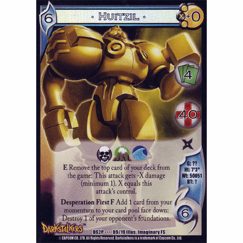 UFS Darkstalkers Huitzil Foil Promo Card
