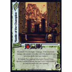 UFS Mantle of the Champion Foil Card