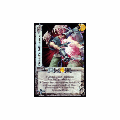 UFS SC9P Greed's Influence #17/27 PROMO Card 