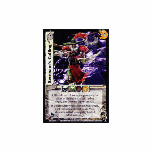UFS SC9P Revenant's Calling #24/27 PROMO Card
