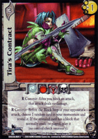 UFS SC9P Tira's Contract #27/27 PROMO Card 