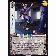 UFS SNK Challenged Foil Card x 4