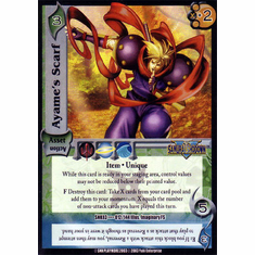 UFS SNK Cutting Edge Ayame's Scarf Ultra Rare Card