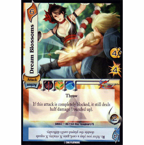 UFS SNK Cutting Edge Dream Blossoms Rare Card