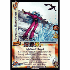 UFS SNK Cutting Edge Freezing Execution Rare Card