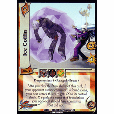 UFS SNK Cutting Edge Ice Coffin Rare Card