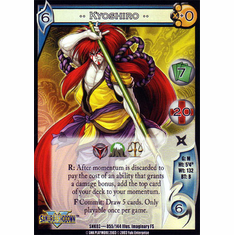 UFS SNK Cutting Edge Kyoshiro Rare Card