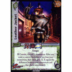 UFS SNK Cutting Edge Leather Jacket Ultra Rare Card