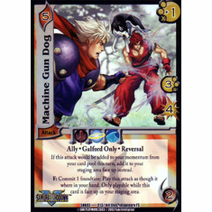 UFS SNK Cutting Edge Machine Gun Dog Ultra Rare Card