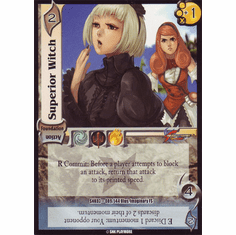 UFS SNK Cutting Edge Superior Witch Uncommon Card