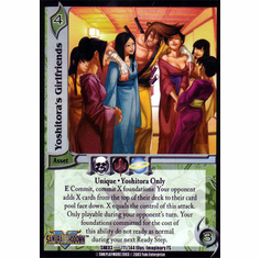 UFS SNK Cutting Edge Yoshitora's Girlfriends Ultra Rare Card