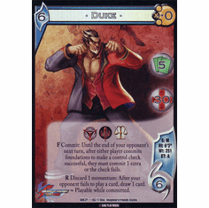 UFS SNK Duke Foil Promo Card