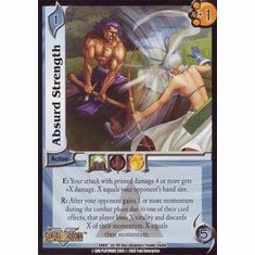 UFS SNK Fortune and Glory Absurd Strength Common Card