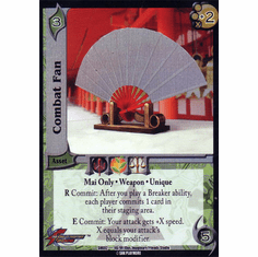 UFS SNK Fortune and Glory Combat Fan Ultra Rare Card