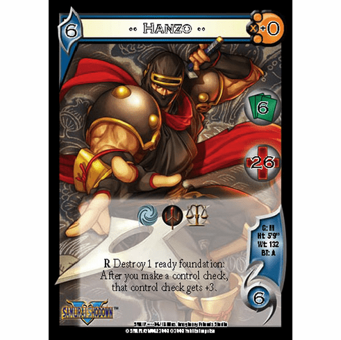 UFS SNK Hanzo Foil Promo Card
