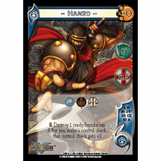 UFS SNK Hanzo Foil Promo Card