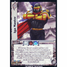 UFS SNK Iga Master Foil Card