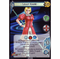 UFS SNK Lilly Kane Foil Promo Card