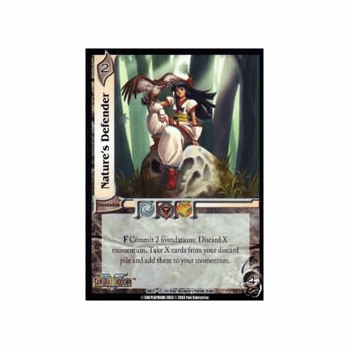 UFS SNK Nature's Defender Foil Card x 4
