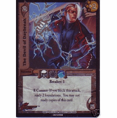 UFS SNK The Devil of Daybreak Foil Card