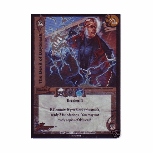 UFS SNK The Devil of Daybreak Foil Card