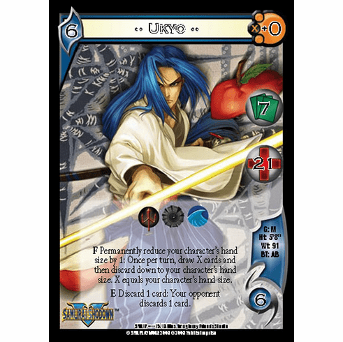 UFS SNK Ukyo Foil Promo Card