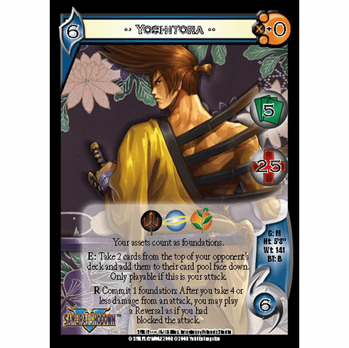 UFS SNK Yoshitora Foil Promo Card